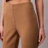 Pantalon évasé en ponte Pantalon évasé en ponte