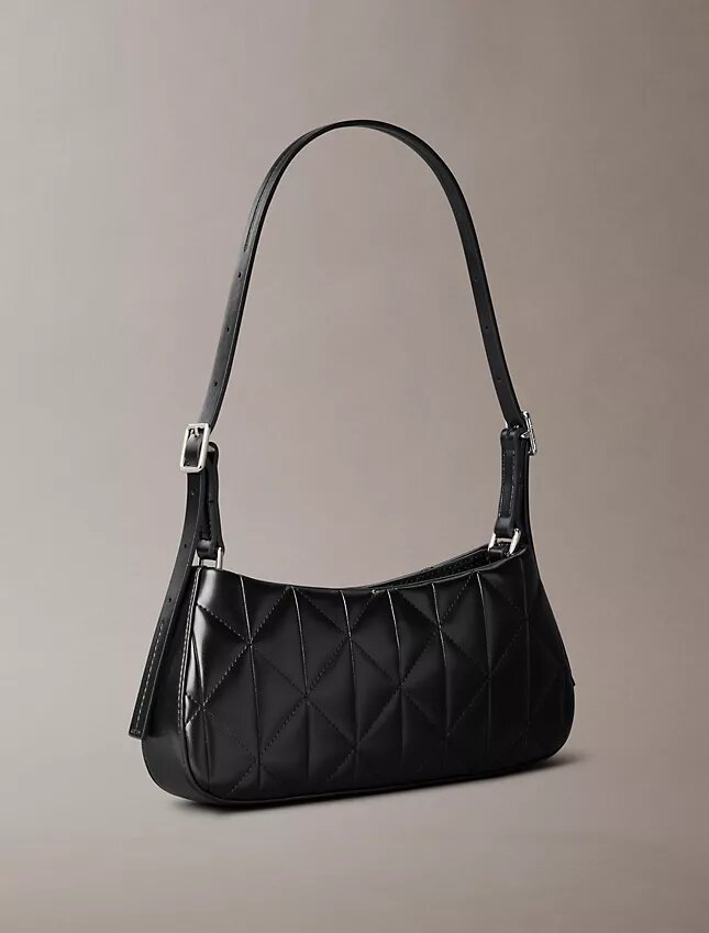 Petit sac à bandoulière avec logo matelassé Petit sac à bandoulière avec logo matelassé
