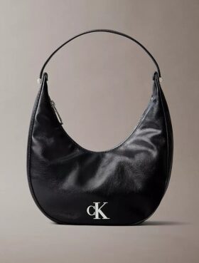 Petit sac à bandoulière convertible aux lignes courbes