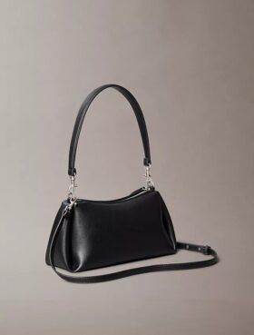 Petit sac à bandoulière Pebble Pleat