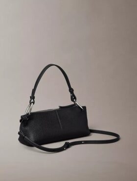 Petit sac convertible en cuir souple