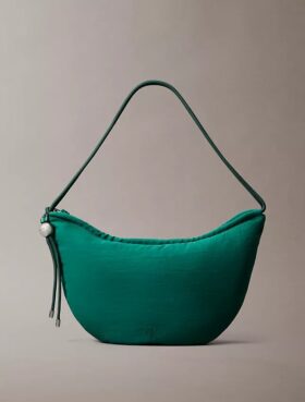 Petit sac en nylon en forme de croissant