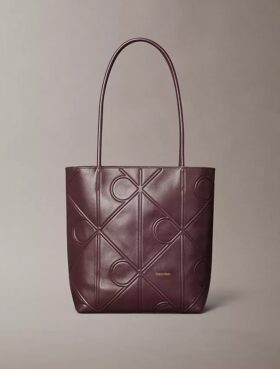 Petit sac fourre-tout avec logo en relief