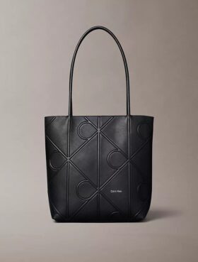 Petit sac fourre-tout avec logo en relief