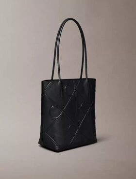 Petit sac fourre-tout avec logo en relief