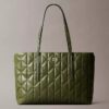 Petit sac fourre-tout matelassé avec logo
