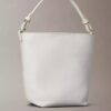 Petit sac seau avec pochette, imprimé logo sur toute la surface