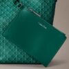 Petit sac seau avec pochette, imprimé logo sur toute la surface