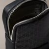 Pochette zippée avec logo emblématique sur toute la surface Pochette zippée avec logo emblématique sur toute la surface