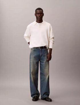 Polo ample en coton