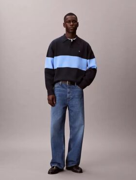 Polo ample en coton
