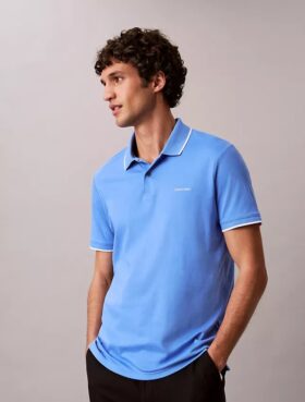 Polo à bordures Liquid Touch