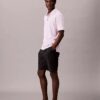 Polo classique à côtes multicolores Polo classique à côtes multicolores