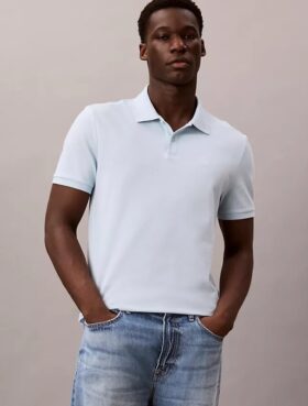 Polo classique en piqué de coton