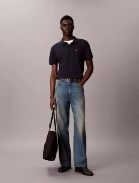 Polo classique en piqué de coton
