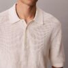 Polo en coton gaufré Polo en coton gaufré