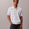 Polo en coton rayé Polo en coton rayé