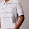 Polo en coton rayé Polo en coton rayé