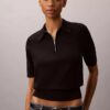 Polo en maille ample