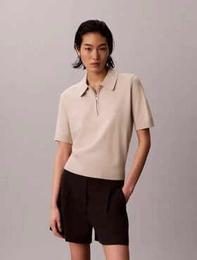 Polo en maille ample Polo en maille ample