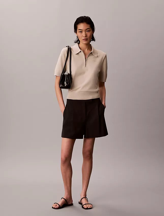 Polo en maille ample Polo en maille ample