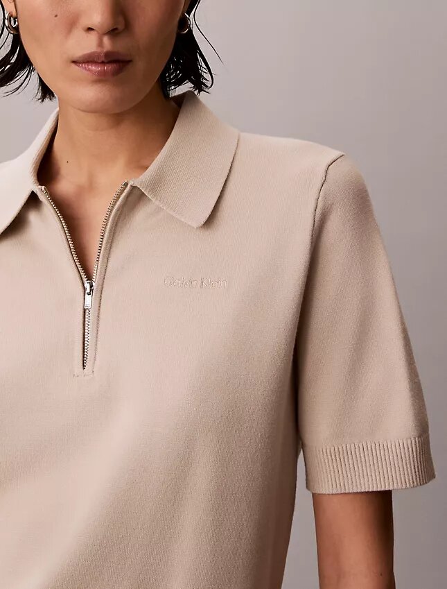 Polo en maille ample Polo en maille ample