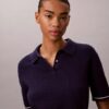 Polo en maille torsadée Monologo Polo en maille torsadée Monologo