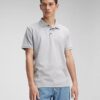 Polo en mélange de coton lisse