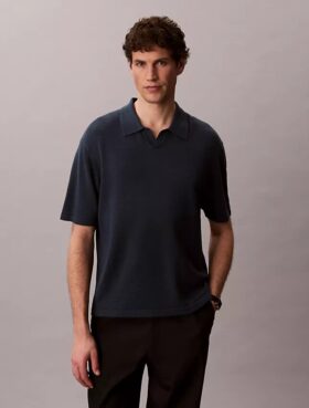 Polo en mélange de lin