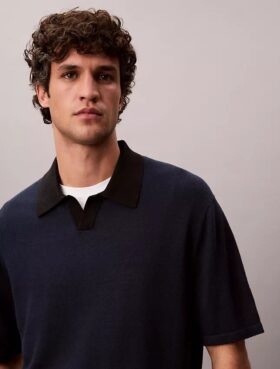 Polo en mélange de lin