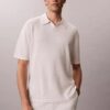 Polo en mélange de lin Polo en mélange de lin