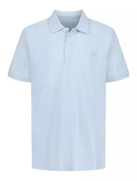 Polo pour garçons à monogramme ton sur ton