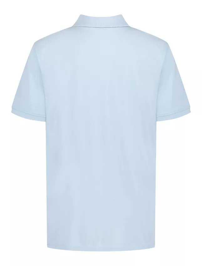 Polo pour garçons à monogramme ton sur ton Polo pour garçons à monogramme ton sur ton