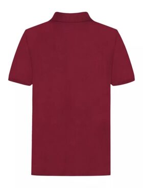 Polo pour garçons à monogramme ton sur ton