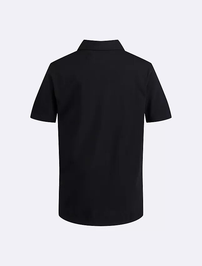 Polo unie en micro-piqué pour garçons Polo unie en micro-piqué pour garçons