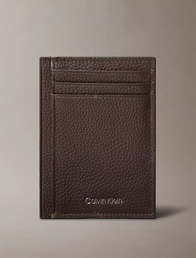 Porte-cartes avec logo estampé à chaud Porte-cartes avec logo estampé à chaud