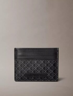 Porte-cartes avec logo répété