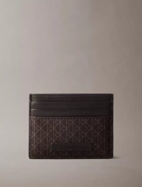 Porte-cartes avec logo répété