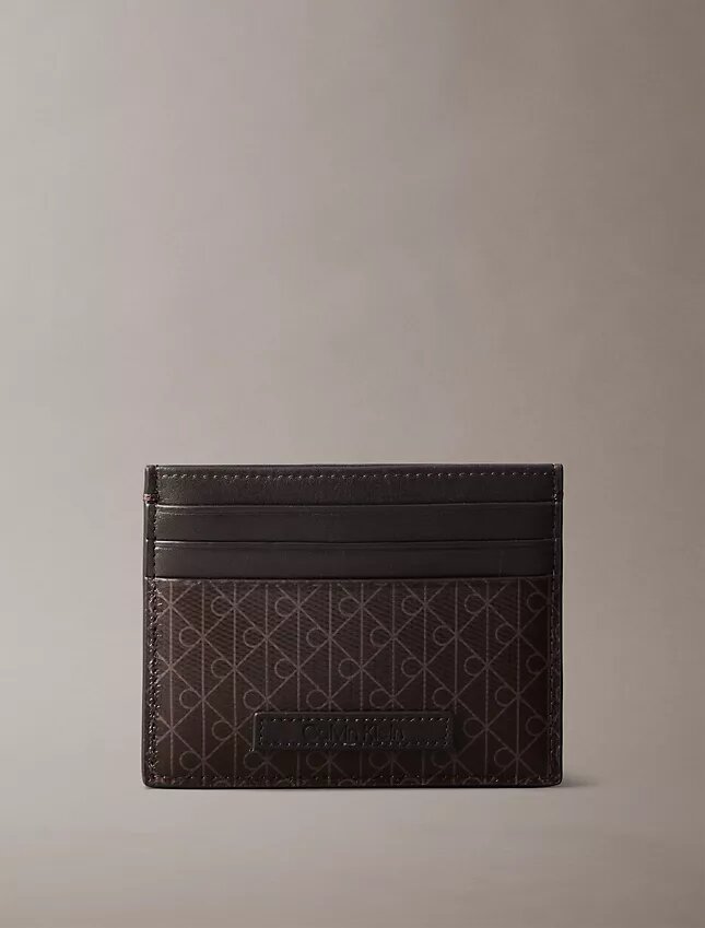 Porte-cartes avec logo répété Porte-cartes avec logo répété