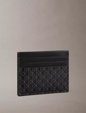 Porte-cartes avec logo répété