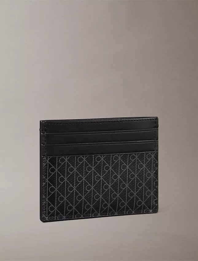 Porte-cartes avec logo répété Porte-cartes avec logo répété