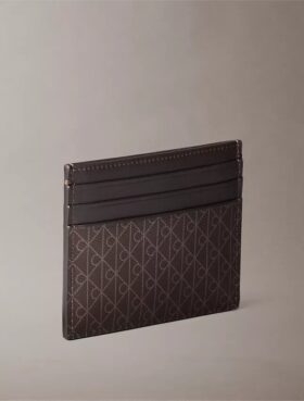 Porte-cartes avec logo répété