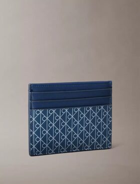 Porte-cartes avec logo répété
