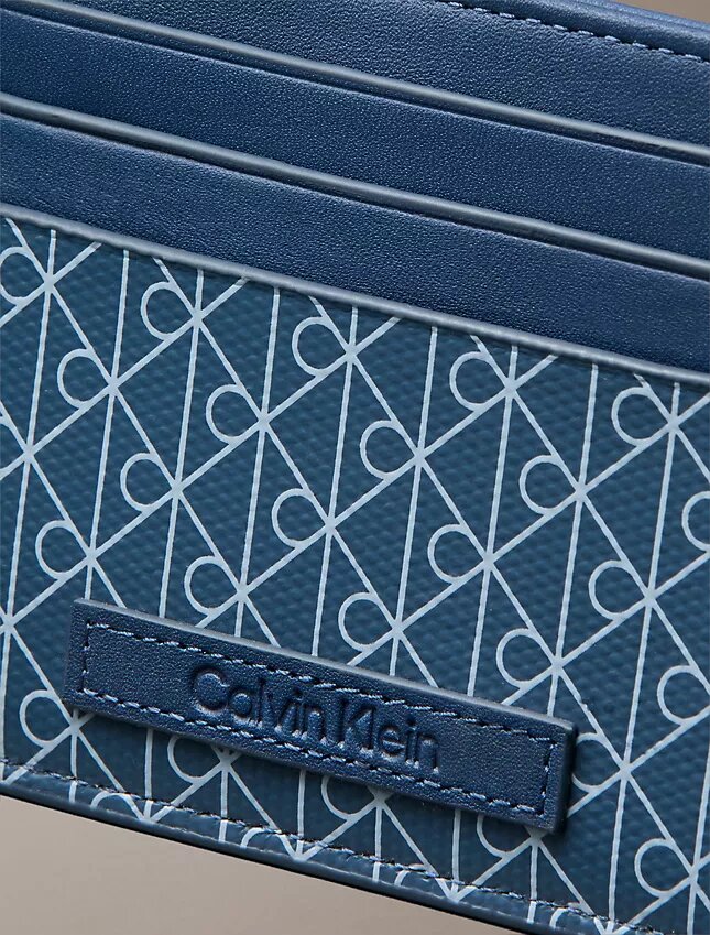 Porte-cartes avec logo répété Porte-cartes avec logo répété