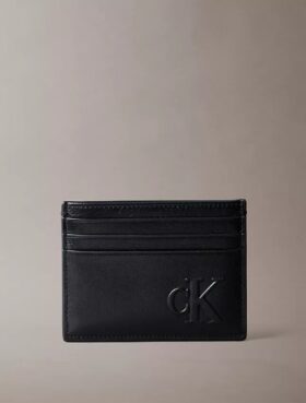 Porte-cartes en cuir Saffiano