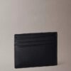Porte-cartes en cuir Saffiano Porte-cartes en cuir Saffiano