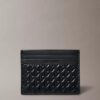 Porte-cartes entièrement gaufré avec un Monogram Porte-cartes entièrement gaufré avec un Monogram