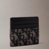 Porte-cartes à motif monogramme intégral Porte-cartes à motif monogramme intégral