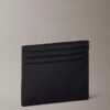 Porte-cartes raffiné en cuir Saffiano Porte-cartes raffiné en cuir Saffiano