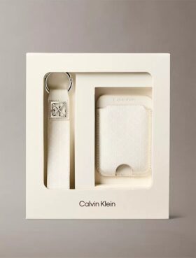 Porte-clés et porte-cartes à monogramme intégral